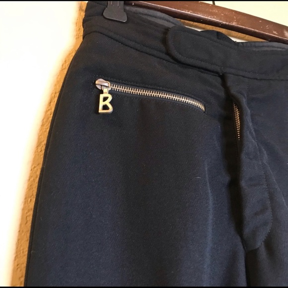 Vintage Bogner 90s stirrup pants for skiing snowboarding mountains black - Picture 7 of 7